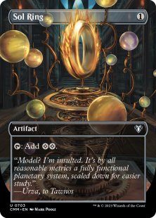 Sol Ring (foil) (borderless)