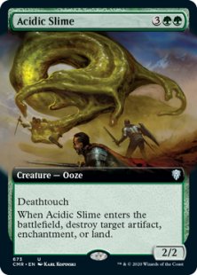 Acidic Slime (foil) (extended art)