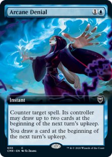 Arcane Denial (foil) (extended art)