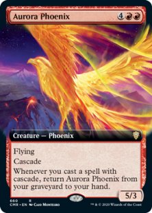 Aurora Phoenix (foil) (extended art)