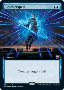 Counterspell (foil) (extended art)