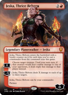 Jeska, Thrice Reborn (foil) (borderless)