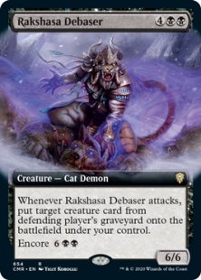 Rakshasa Debaser (foil) (extended art)