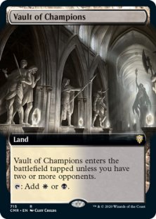 Vault of Champions (foil) (extended art)