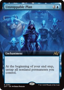Unstoppable Plan (#382) (extended art) - Aetherdrift Varianten | Bazaar of  Magic