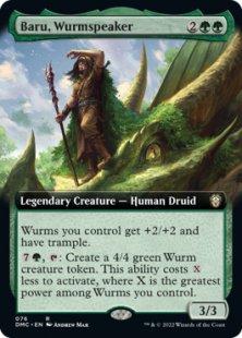 Baru, Wurmspeaker (foil) (extended art)