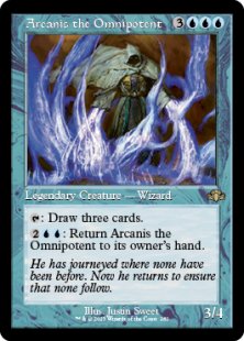 Arcanis the Omnipotent (foil) (showcase)