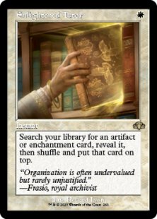 Enlightened Tutor (foil) (showcase)