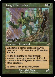 Forgotten Ancient (foil) (showcase)