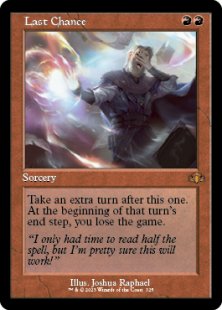 Last Chance (foil) (showcase)