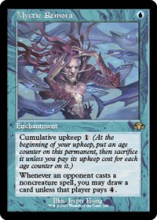 Mystic Remora (foil) (showcase)