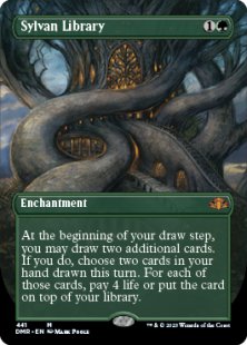 Sylvan Library (foil) (borderless)