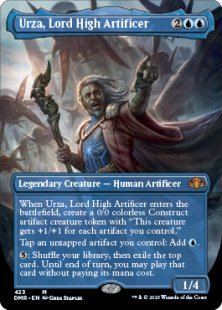 Urza, Lord High Artificer (borderless)