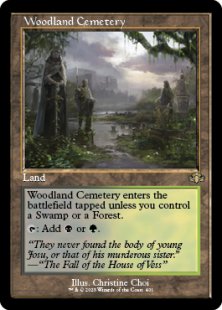 Woodland Cemetery (foil) (showcase)