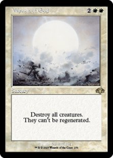 Wrath of God (foil) (showcase)