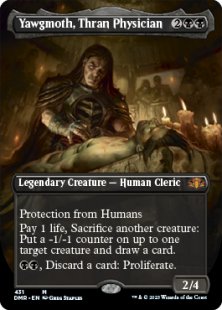 Yawgmoth, Thran Physician (foil) (borderless)