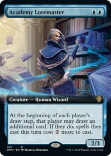 Academy Loremaster (foil) (extended art)