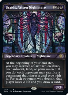 Braids, Arisen Nightmare (foil) (showcase)