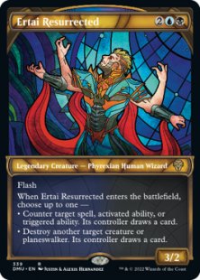 Ertai Resurrected (textured foil) (showcase)
