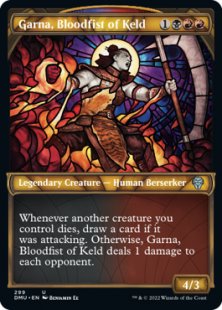 Garna, Bloodfist of Keld (foil) (showcase)