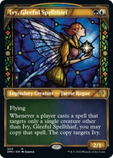 Ivy, Gleeful Spellthief (foil) (showcase)