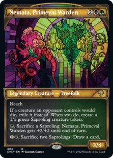 Nemata, Primeval Warden (foil) (showcase)