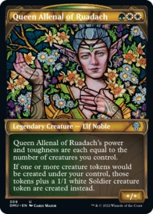 Queen Allenal of Ruadach (foil) (showcase)