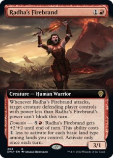 Radha's Firebrand (foil) (extended art)