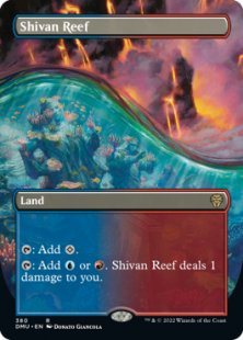 Shivan Reef (borderless)