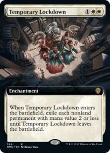 Temporary Lockdown (foil) (extended art)