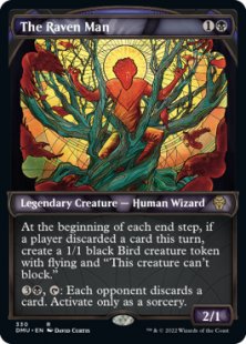The Raven Man (textured foil) (showcase) - Dominaria United Varianten | Bazaar of Magic The Raven Man (textured foil) (showcase) - Dominaria United Varianten | Bazaar of Magic