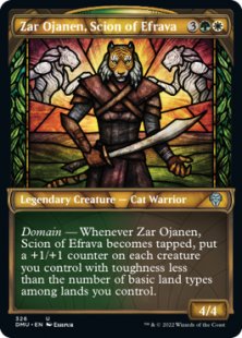 Zar Ojanen, Scion of Efrava (foil) (showcase)