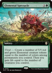 Elemental Spectacle (extended art)