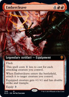 Embercleave (foil) (extended art)