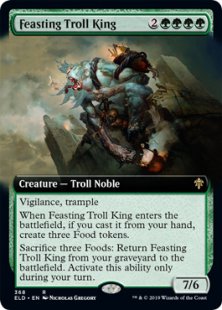 Feasting Troll King (extended art)