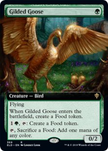 Gilded Goose (foil) (extended art)