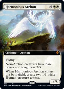 Harmonious Archon (foil) (extended art)