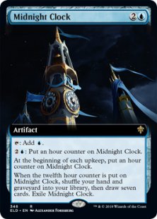 Midnight Clock (foil) (extended art)