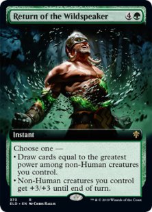 Return of the Wildspeaker (extended art)