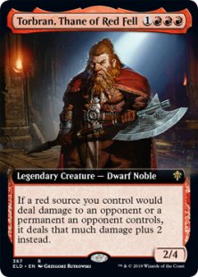 Torbran, Thane of Red Fell (foil) (extended art)