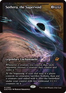 MTG スーパーヴォイド、ソセラ　フラクチャーfoil FOIL)スーパーヴォイド、ソセラ/Sothera, the Supervoid《日本語