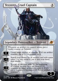 Tezzeret, Cruel Captain (#287) (borderless)