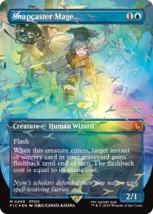 Snapcaster Mage (foil) (borderless)