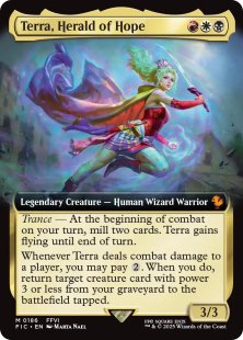 Terra, Herald of Hope (#186) (extended art)