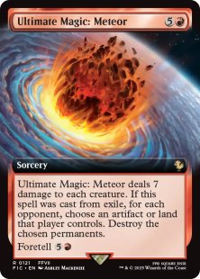 Ultimate Magic: Meteor (extended art) - Final Fantasy Commander Varianten |  Bazaar of Magic