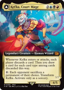 Kefka, Court Mage (foil) - Final Fantasy | Bazaar of Magic