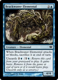 Brackwater Elemental (foil)