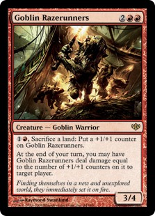 Goblin Razerunners (foil)