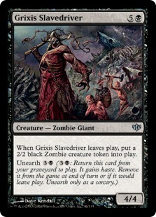 Grixis Slavedriver (foil)