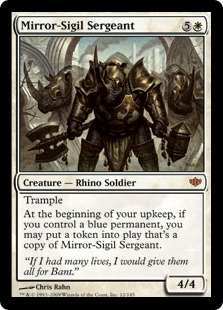 Mirror-Sigil Sergeant (foil)